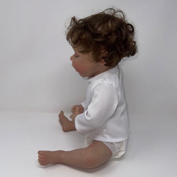 Reborn anatomically correct baby boy doll - Picture 4 of 11